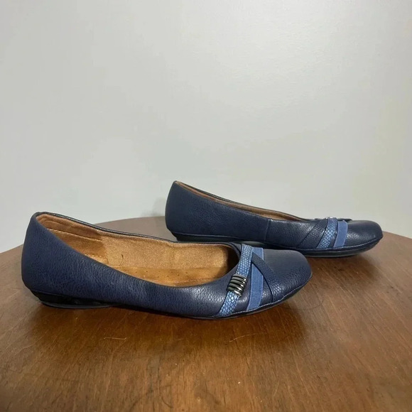 Eurosoft By Soft Slip On Loafers Blue Size 9M - Picture 1 of 8